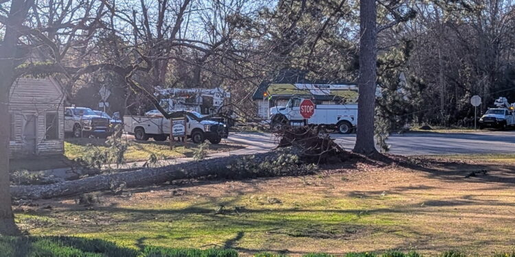 No Tornado, But Severe Winds Cause Destruction in Monroe County