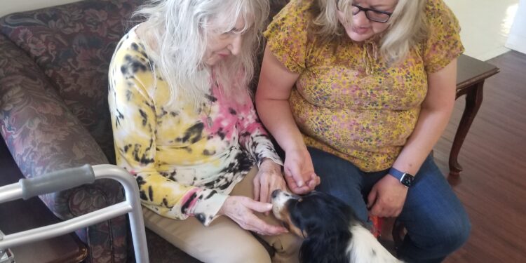 Lulu Brings Love and Joy to PruittHealth in Forsyth