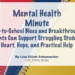 Mental Health Minute: Back-to-School Blues and Breakthroughs